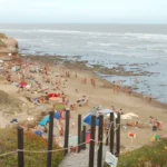 Playa Escondida can get crowded on a hot weekend