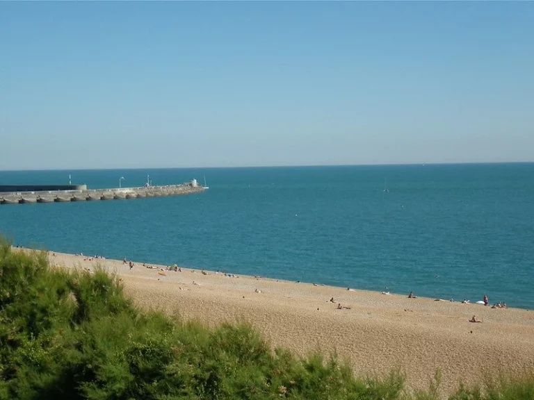 Views of Brighton Naturist Beach
