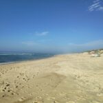 Soft white sand at Praia das Pedras Negras