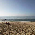 No surf today but the beach can get rough at Praia das Pedras Negras