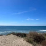 View from the dunes at Playa de Artola - Cabopino