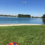 Nude beach and plane spotting at Pullinger Weiher. Perfect!